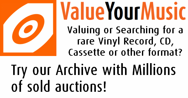 ValueYourMusic - Free Price Guide for rare Records, CDs, Cassettes, 78 rpm